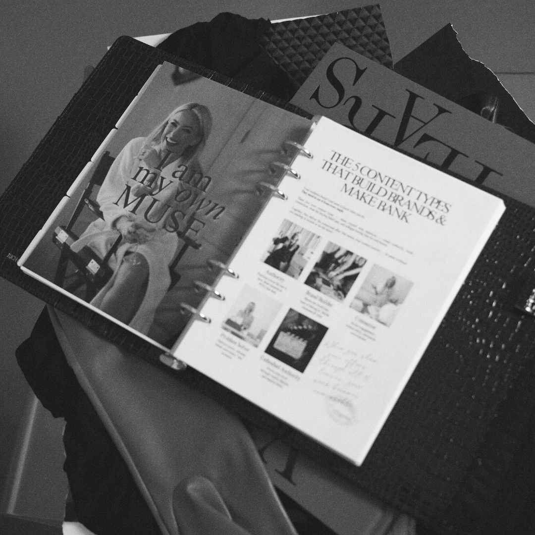 Rich Queen Million Dollar Content Planner CLASSIC BLACK